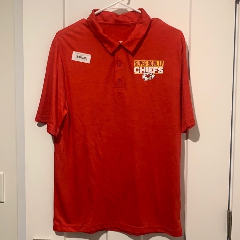 Men’s Kansas City Chiefs Super Bowl polo shirt